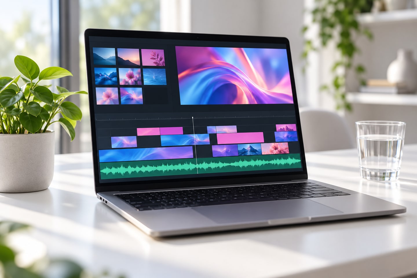 Gemini 4 Argon AI video maker home screen